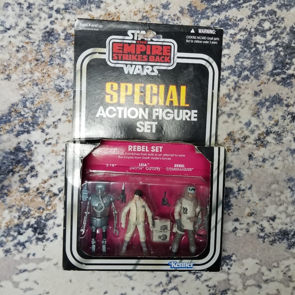 Kenner 2010 The Empire Strikes Back Star Wars Action Rebel Toy Figure Set Unopen